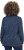 Ulla Popken Teddy Collar Printed Sweatshirt Navy - Mikiny & mikiny s kapucí - 