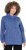 Ulla Popken Teddy Collar Printed Sweatshirt Atlantic Blue - Mikiny & mikiny s kapucí - 