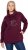 Ulla Popken Rhinestone Snowflake Turtleneck Sweatshirt Dark Ruby - Mikiny & mikiny s kapucí - 