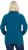 Ulla Popken Rhinestone Snowflake Turtleneck Sweatshirt Teal - Mikiny & mikiny s kapucí - 