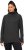 Ulla Popken Sweatshirt with Gaiter Black - Mikiny & mikiny s kapucí - 
