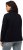 Ulla Popken Tonal Leopard Print Longline Zip-Up Sweatshirt Black - Mikiny & mikiny s kapucí - 