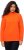 Ulla Popken Collared Long Sleeve Sweatshirt Tangerine - Mikiny & mikiny s kapucí - 