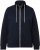 Ulla Popken Contrast Color Zip Up Sweatshirt Navy - Mikiny & mikiny s kapucí - 