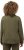 Ulla Popken Contrast Color Zip Up Sweatshirt Loden Green - Mikiny & mikiny s kapucí - 