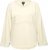 Ulla Popken Embroidered Freedom Rolled Edge Sweatshirt Sand - Mikiny & mikiny s kapucí - 
