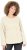 Ulla Popken Embroidered Freedom Rolled Edge Sweatshirt Sand - Mikiny & mikiny s kapucí - 