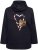 Ulla Popken Sparkling Candy Cane Graphic Sweatshirt Black - Mikiny & mikiny s kapucí - 