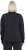 Ulla Popken Quick Drying College Collar Sweatshirt Black - Mikiny & mikiny s kapucí - 