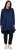 Ulla Popken Flounce Panel Long Sleeve Sweatshirt Dress Navy - Mikiny & mikiny s kapucí - 