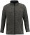 JAY-PI Knitted Fleece Jacket Gray - Bundy - Bundy Nadměrné Velikosti - 2XL-8XL