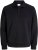 Jack & Jones Bradley Sweatshirt Polo Black - Mikiny & mikiny s kapucí - Mikiny & Mikiny s kapucí 2XL-12XL