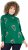 Ulla Popken Candy Cane Graphic Sweatshirt Meadow Green - Mikiny & mikiny s kapucí - 