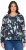 Ulla Popken Horse Print Long Sleeve Sweatshirt Navy - Mikiny & mikiny s kapucí - 