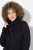 Ulla Popken Chain Fringe Smooth Fleece Sweatshirt Black - Mikiny & mikiny s kapucí - Pohodlné mikiny, hoodie a pleteniny