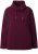 Ulla Popken Chain Fringe Smooth Fleece Sweatshirt Dark Wine Red - Mikiny & mikiny s kapucí - 