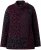 Ulla Popken Leopard Print Scarf Sweater Dark Wine Red - Mikiny & mikiny s kapucí - 