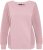 Ulla Popken Mixed Knit Patch Look Sweatshirt Old Pink - Mikiny & mikiny s kapucí - 