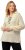 Ulla Popken Lace Up Sailor Collar Sweater Vanilla - Mikiny & mikiny s kapucí - 