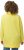 Ulla Popken Embossed Letter Sweatshirt Lemon Yellow - Mikiny & mikiny s kapucí - 