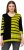 Ulla Popken Mixed Stripe 3/4 Sleeve Colorblock Sweater Apple Green - Mikiny & mikiny s kapucí - 