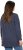 Ulla Popken Layered Look Button Sleeve Sweatshirt Navy - Mikiny & mikiny s kapucí - 