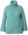Ulla Popken Asymmetric Zipper Turtleneck Sweater Green - Mikiny & mikiny s kapucí - 