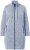 Ulla Popken Longline Knit Fleece Jacket Sky Blue - Mikiny & mikiny s kapucí - 