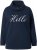 Ulla Popken HELLO Classic Fit Stand-Up Collar Sweatshirt Navy - Mikiny & mikiny s kapucí - 