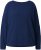 Ulla Popken Inverted Seam Long Sleeve Sweatshirt Navy - Mikiny & mikiny s kapucí - 