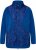 Ulla Popken Patch Print Fleece Jacket Denim Blue - Mikiny & mikiny s kapucí - 