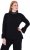 Ulla Popken Flared Sleeve Turtleneck Sweater Black - Mikiny & mikiny s kapucí - 