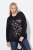 Ulla Popken Sparkling Sequin Bows Christmas Sweatshirt Black - Mikiny & mikiny s kapucí - Pohodlné mikiny, hoodie a pleteniny