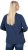 Ulla Popken Let It Snow Sequins Sweatshirt Ink Blue - Mikiny & mikiny s kapucí - 