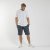 North Latitude Sweatshorts Blue Melange TALL - Tepláky & kraťasy - Tepláky a Teplákové Kraťasy 2XL-12XL