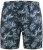 D555 Cleethorpes Hawaii Printed Swimshorts Navy - Plavky - Plavky - 2XL-12XL