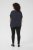 Kaffe Curve Ami Stanley Krátký rukáv Půlnoční námořnická - Trička - 