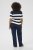 Kaffe Curve Lizzy pruhd Svetr Midnight/Chalk pruh - Trička - 