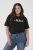 Kaffe Curve Ariana T-Shirt Black - Trička - 