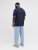 Jack & Jones Brandon T-Shirt Blue - Trička - Trička nadměrné velikosti - 2XL-14XL