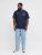 Jack & Jones Brandon T-Shirt Blue - Trička - Trička nadměrné velikosti - 2XL-14XL