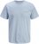 Jack & Jones Brandon T-Shirt Celestial Blue - Trička - Trička nadměrné velikosti - 2XL-14XL