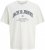 Jack & Jones Edenver T-Shirt White - Trička - Trička nadměrné velikosti - 2XL-14XL
