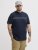 Jack & Jones Cofusion T-Shirt Navy - Trička - Trička nadměrné velikosti - 2XL-14XL