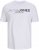 Jack & Jones Blaneo Short Sleeve T-Shirt White - Trička - Trička nadměrné velikosti - 2XL-14XL