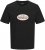 Jack & Jones Catskills Worldwide Tričko Černé - Trička - Trička nadměrné velikosti - 2XL-14XL