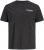 Jack & Jones Oscar T-Shirt Black - Trička s potiskem - Trička s potiskem - 2XL-8XL