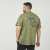 North Latitude 61320 Tričko S Potiskem Na Zádech Olivově Zelená - Trička - Trička nadměrné velikosti - 2XL-14XL