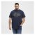 North Latitude Logo T-Shirt Navy - Trička - Trička nadměrné velikosti - 2XL-14XL