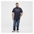 North Latitude Logo T-Shirt Navy - Trička - Trička nadměrné velikosti - 2XL-14XL